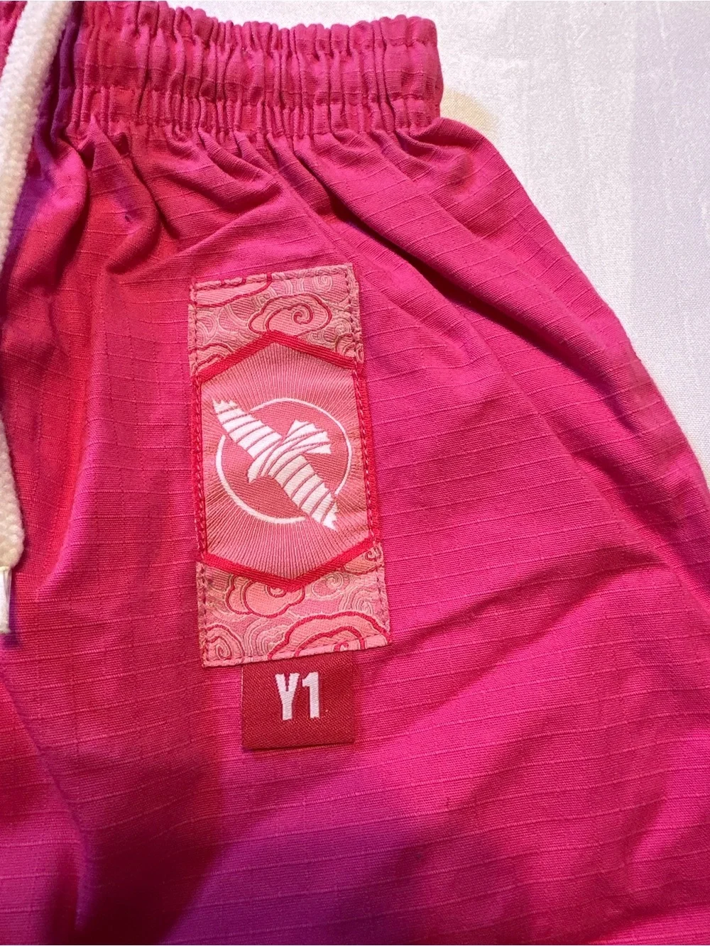 Hayabusa Kids Pink Jiu-Jitsu Gi Set with White Belt